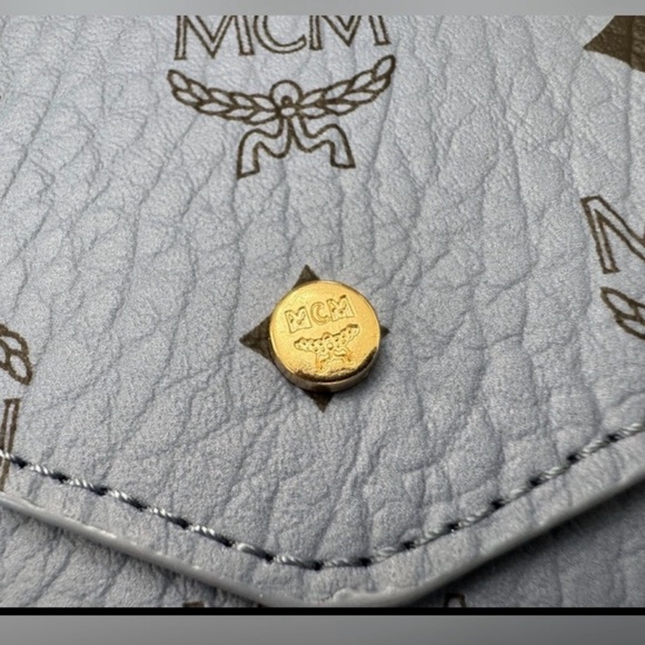 NEW MCM Visetos from "Parfumes Collection" Blue
Envelope Clutch - Picture 3 of 4